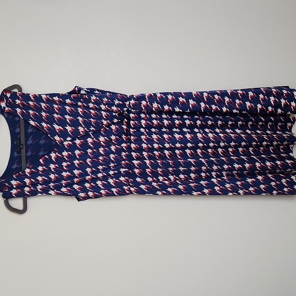 Tommy Hilfiger red, white,‎ blue dress, size large